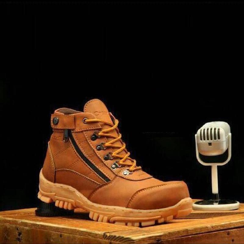 Jual Sepatu Boots Pria Keren Buat Kerja Lapangan Works Safety Crocodile Morisey Sepatu Pria Boots N1167 Online Oktober 2020 Blibli Com