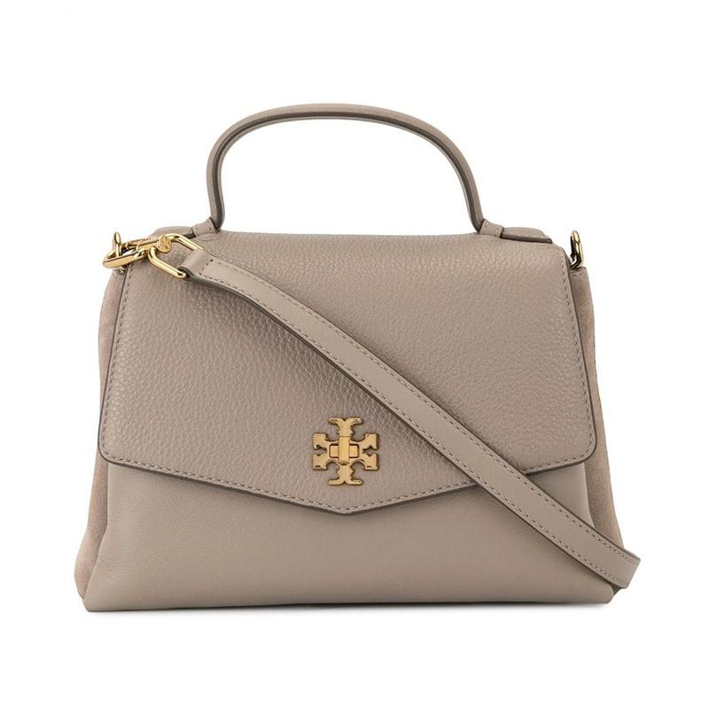 Promo Tory Burch Kira Mixed-Materials Small Top-Handle Satchel Bags  [Original] - GRAY Diskon 29% di Seller  - Petukangan Utara,  Kota Jakarta Selatan | Blibli