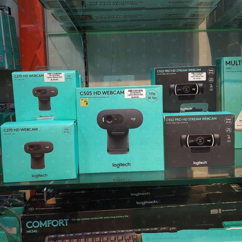 Jual Webcam Logitech C922 Pro Stream Hd 60fps Gaming Web Cam
