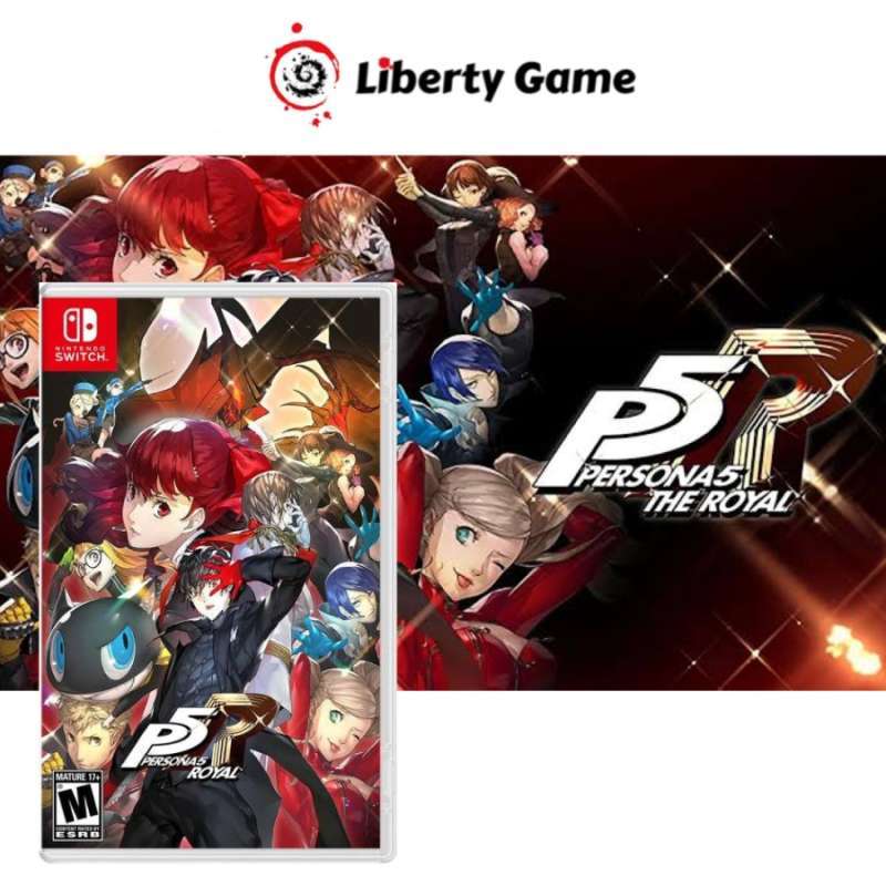Promo Nintendo Switch Persona The Royal P5 Persona Royal