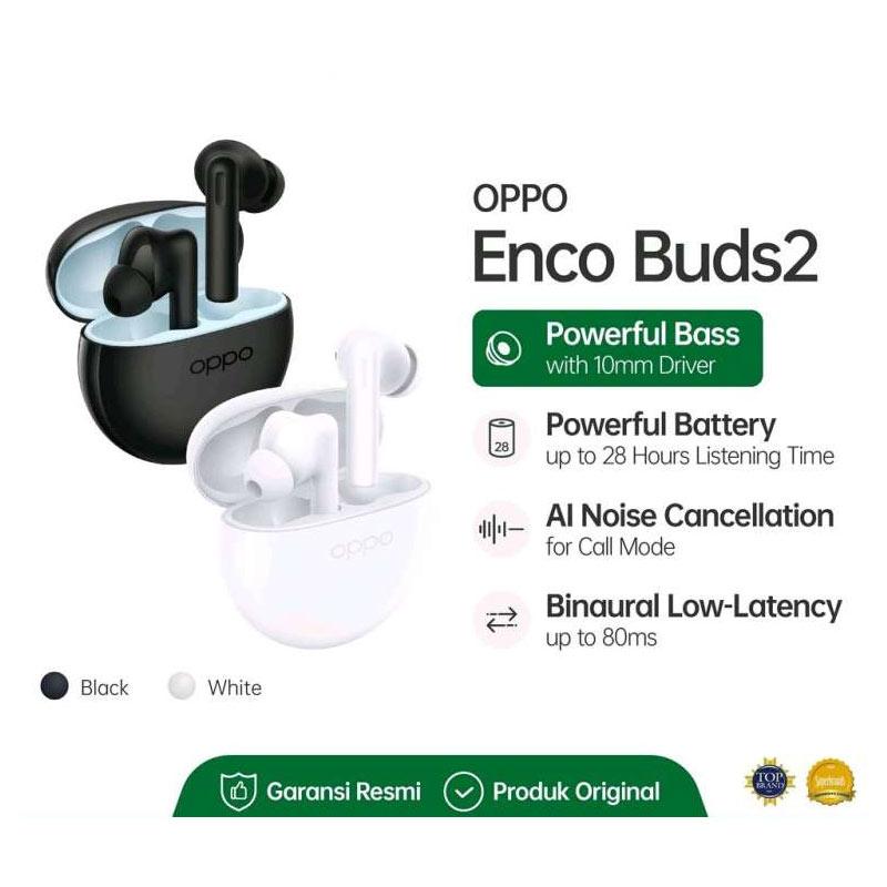 Promo OPPO Enco Buds 2 Garansi Resmi Diskon 14% di Seller Ocen