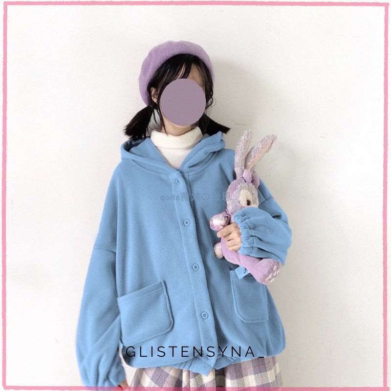 Hoodie wanita deals korean style