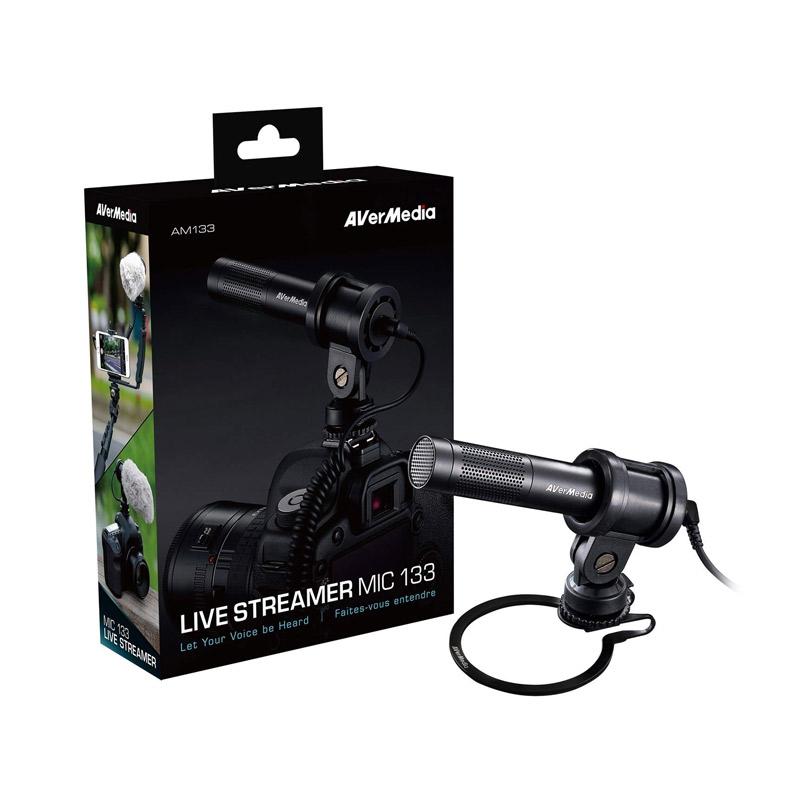 avermedia 133 live streamer mic