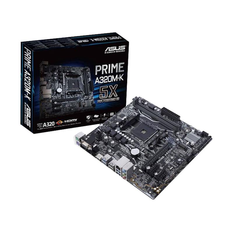 Jual Asus Prime A320m K Motherboard Socket Am4 Ddr4 Murah Januari 2020 Blibli Com