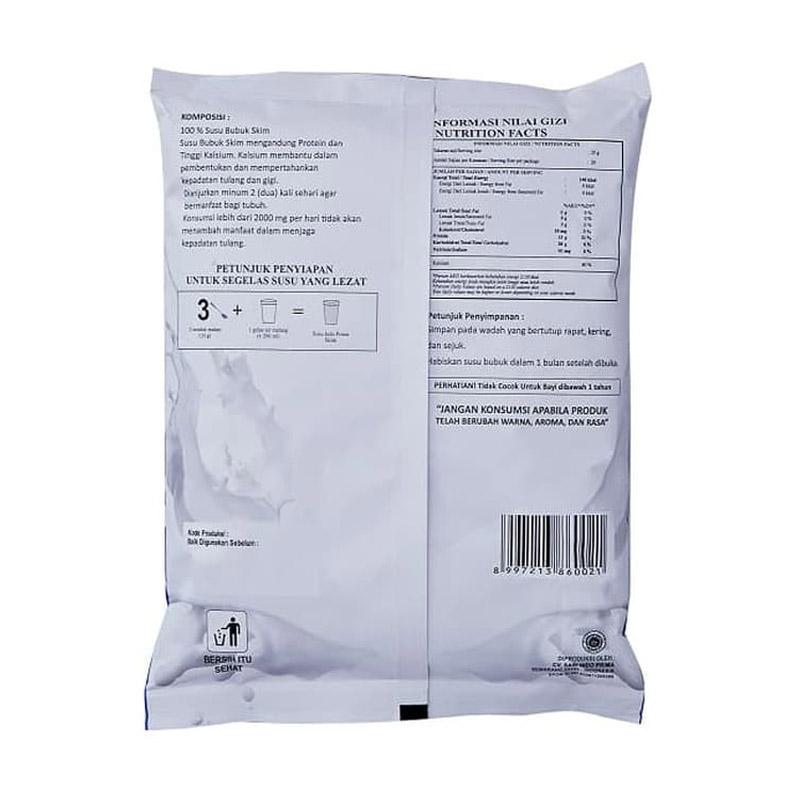 Jual Indoprima Susu Bubuk Skim Milk for Diet [700 g] di ...