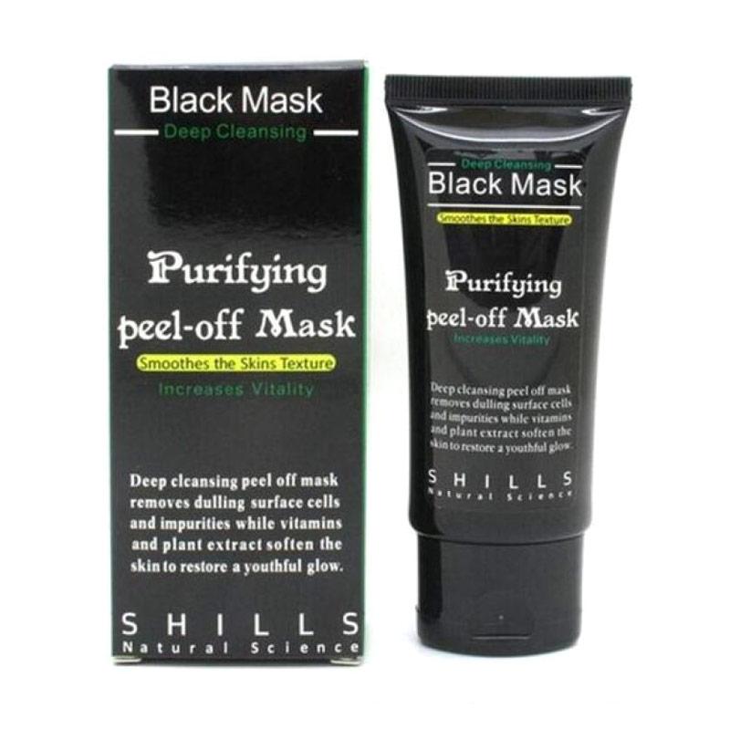 Jual Shills Black Mask Masker Wajah Original 50 Ml Murah Maret 2020 Blibli Com