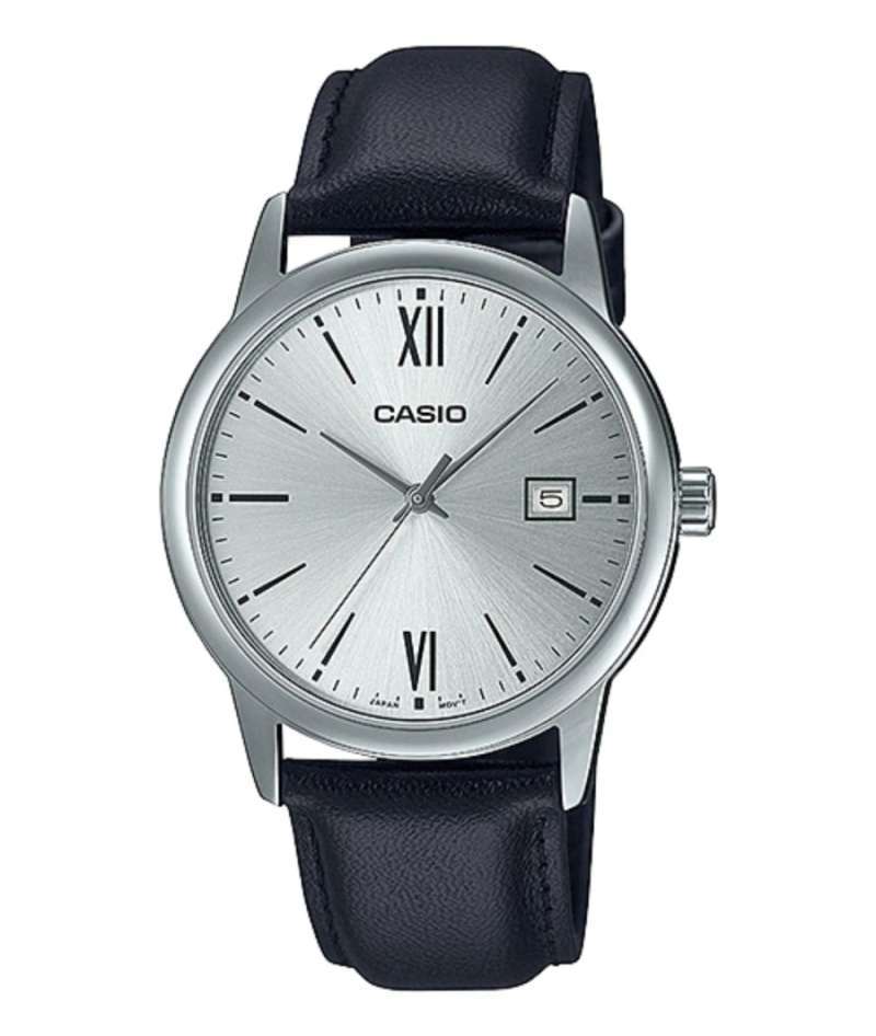 Casio strap kulit hot sale