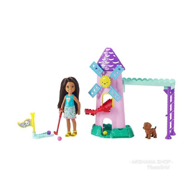 Jual Barbie Chelsea Club Mini Golf With Windmill And Dog Play Set Mattel Mainan Anak Online Desember 2020 Blibli