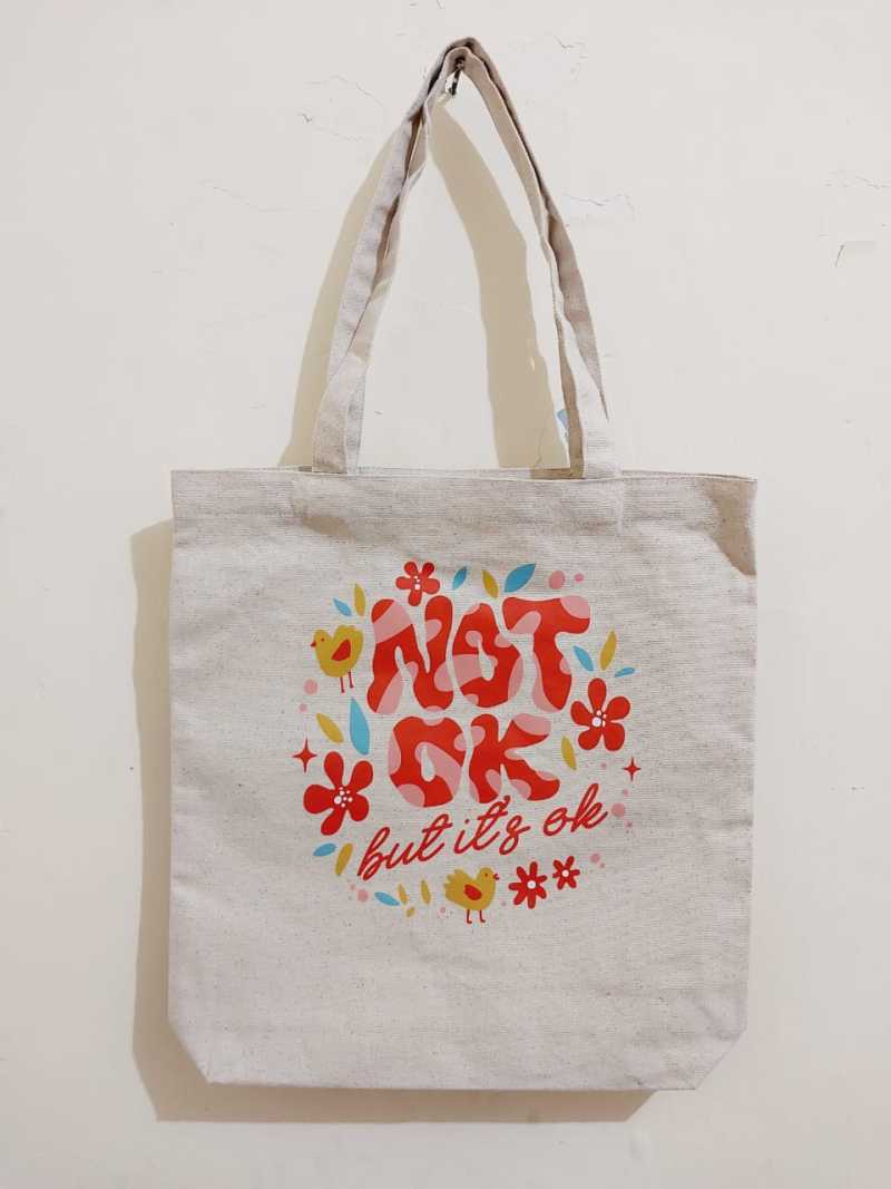 Tote online bag kanvas