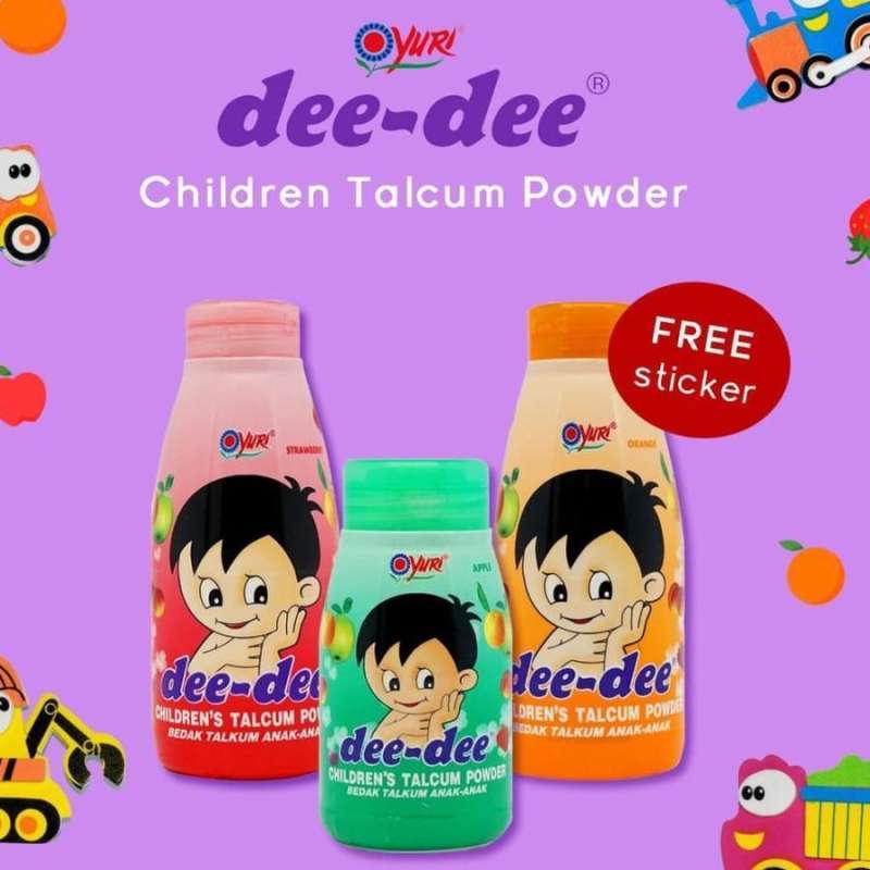Bedak POwder Talkum Anak Dee dee YURI 45G