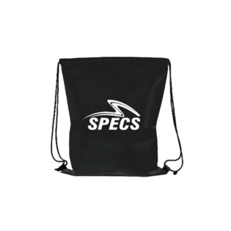 Tas Sepatu Specs Original String Bag Gymsack Black White 904298 BNWT