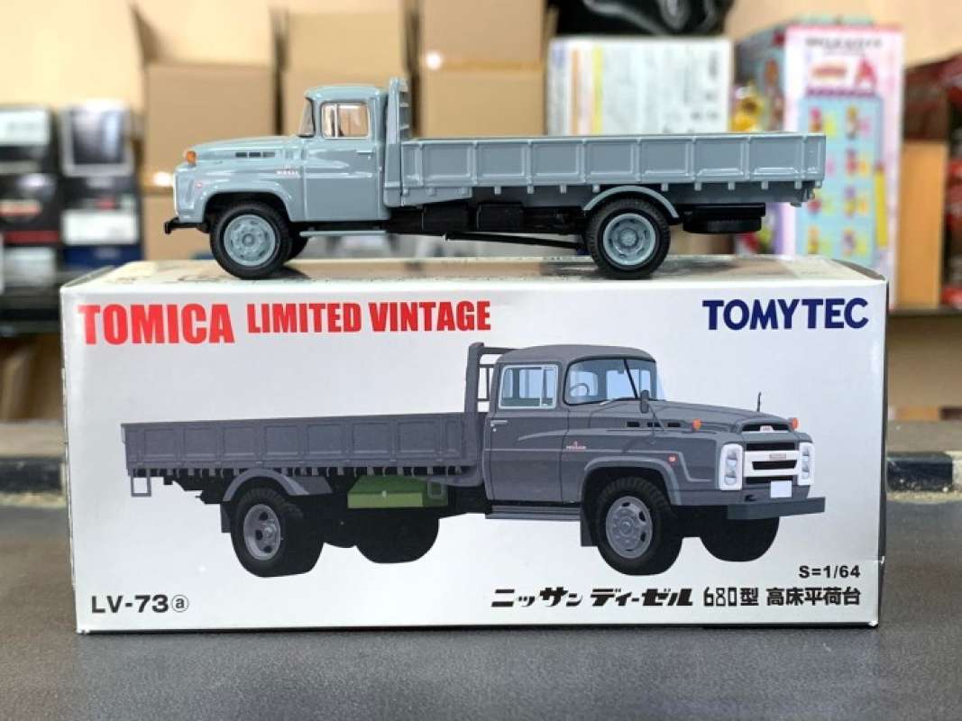 トミカ LV-66b ニッサン ディーゼル 680型 ダンプトラック(国道 トミカ LV-66b ニッサン ディーゼル 680型 ダンプトラック(国道
