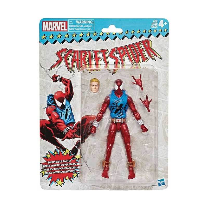 Marvel legends vintage scarlet spider clearance
