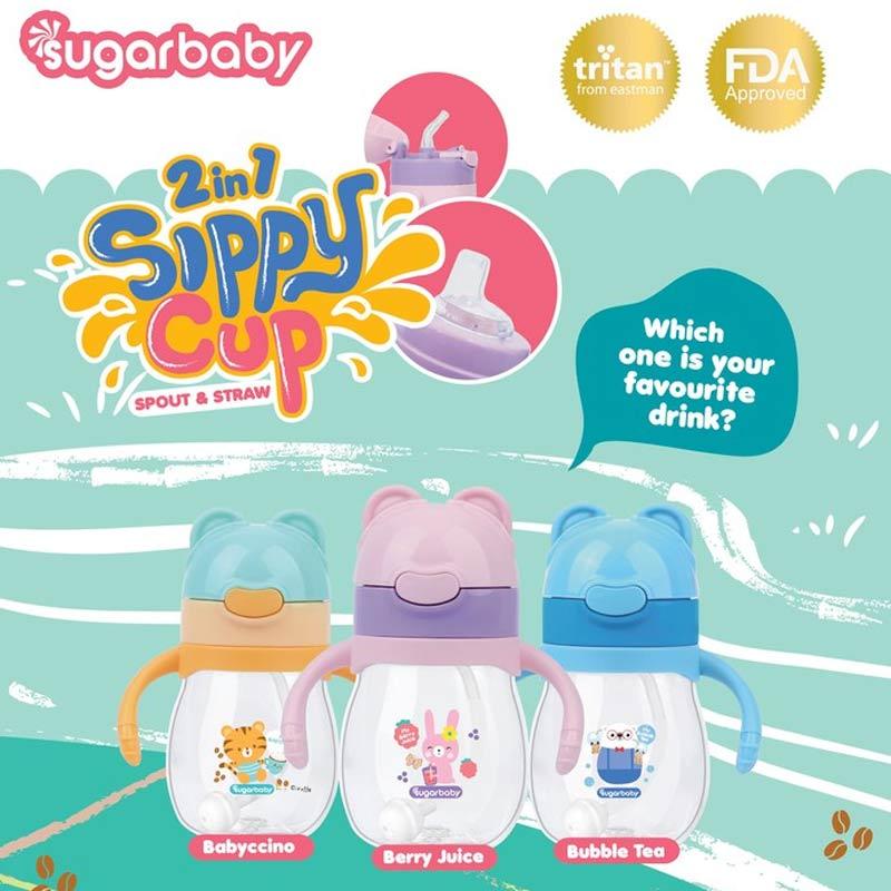 Jual Sugar Baby Tritan Sippy Cup 2in1 Babyccino Kid Bottle 320 Ml 6mo Online Oktober 2020 Blibli Com