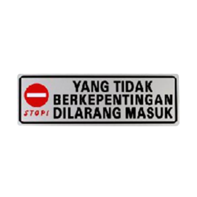 Jual Oem Mg 3c 10 Yang Tidak Berkepentingan Dilarang Masuk Sticker Online Oktober 2020 Blibli Com