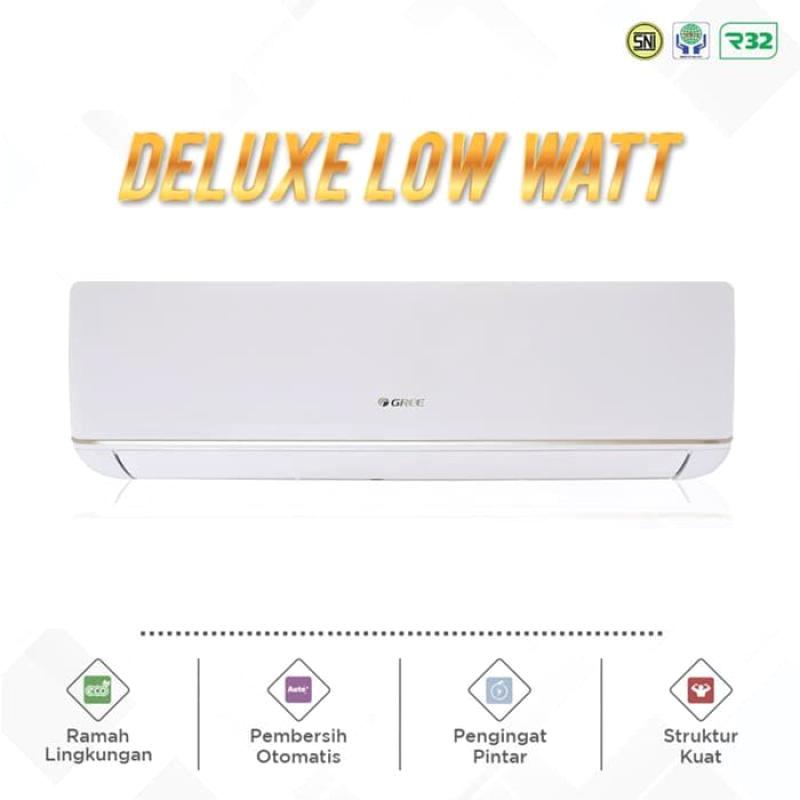 Ac Sanken 1 Pk Low Watt Jual Gree Gwc 12c3e Deluxe Low Watt Gree Ac Putih 1 5 Pk