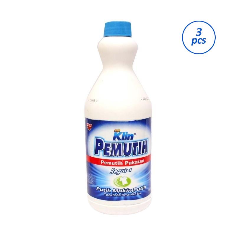 Harga Pemutih Baju Bayclin Jual So Klin Reguler Pemutih Pakaian 1000 Ml Kemasan Botol 3 Pcs Online Juli 2020 Blibli Com