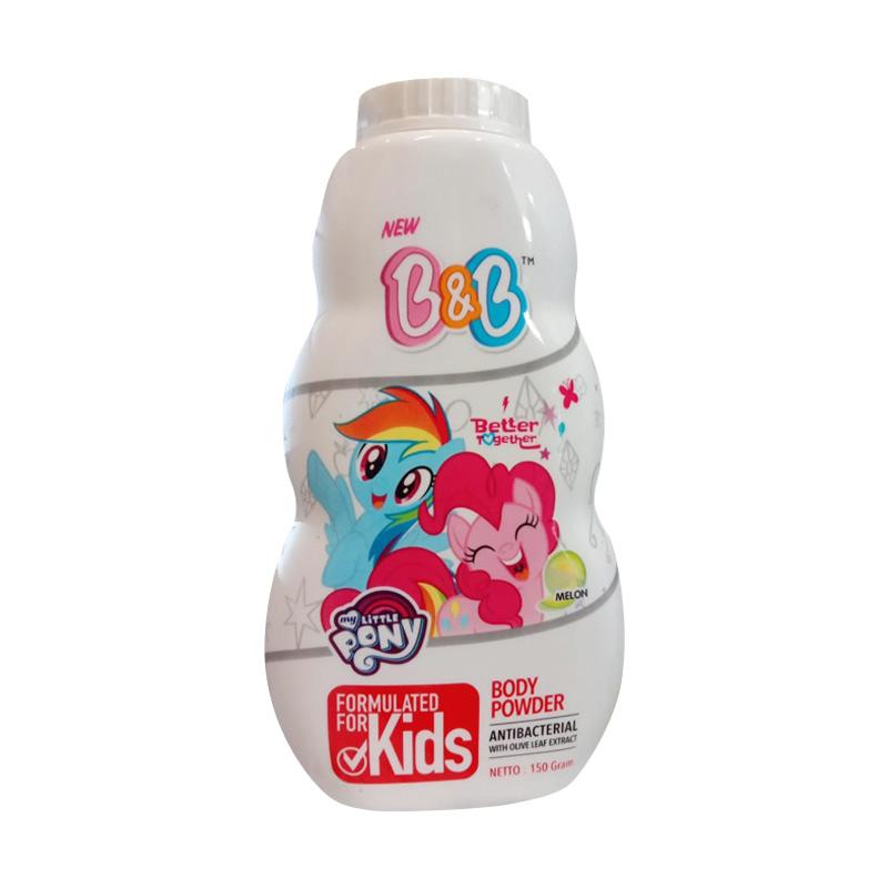 Jual B B Kids My Little Pony Antibacterial Body Powder 150 G Online Agustus 2020 Blibli Com