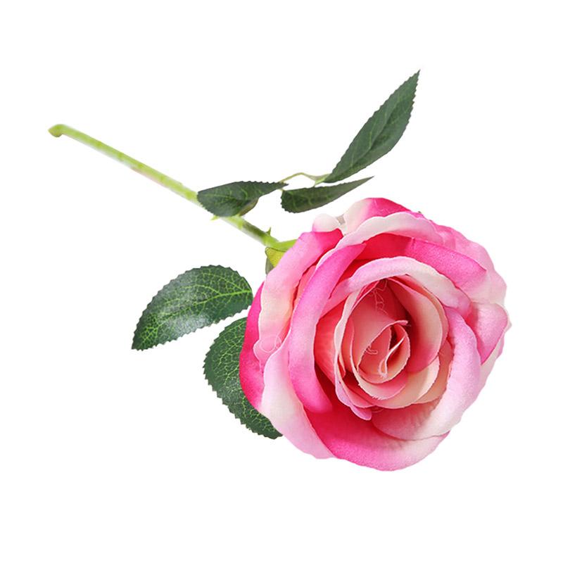 Jual Bluelans 1pc Artificial Rose Flower Diy Stage Party Wedding Home Decor Valentine Gift 9 Online September 2020 Blibli Com