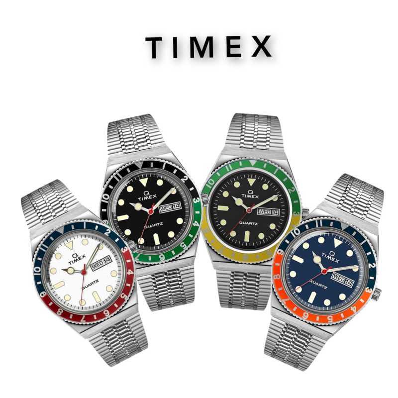 Jual Jam Tangan Pria Timex Q Reissue Tw2u ontm Original Silver List Green yellow Di Seller On Time Idn Senen Kota Jakarta Pusat Blibli