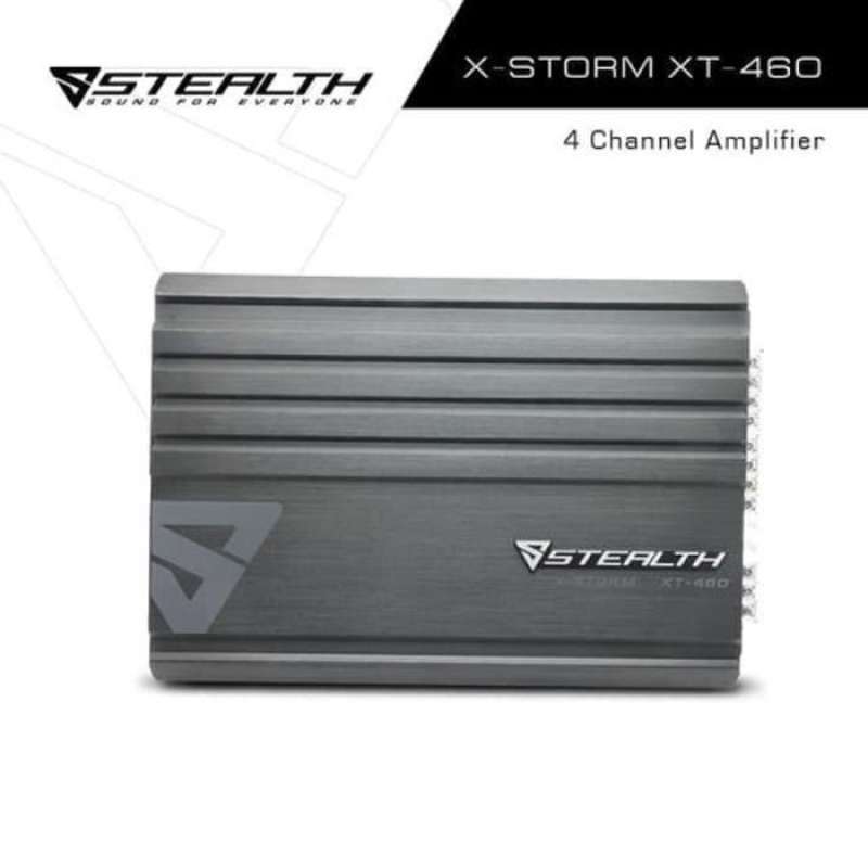 POWER AMPLIFIER 4CHANNEL STEALTH X-STROM SERIES XT-460