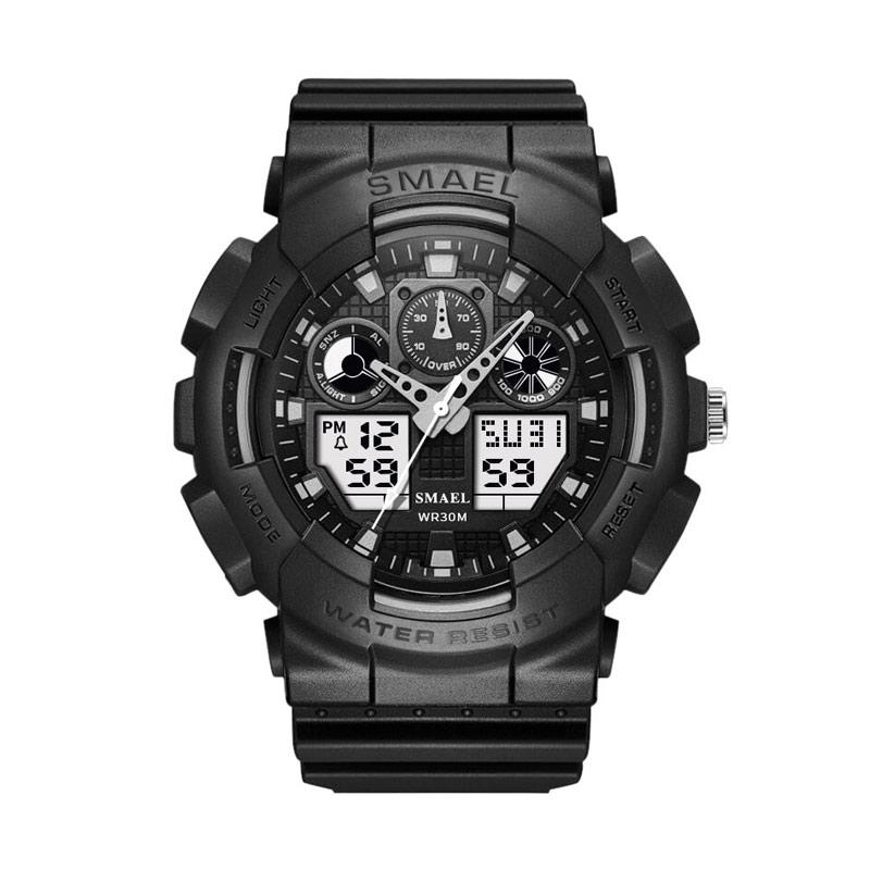 Promo smael Dual Time Sport Jam Tangan Pria 1027 Diskon 36 di