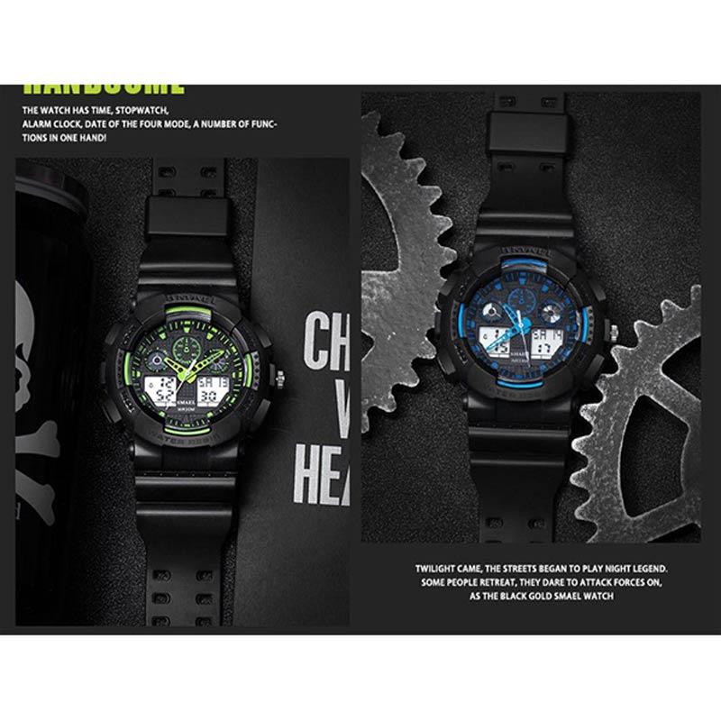 Jual Smael Dual Time Sport Jam Tangan Pria 1027 Online November 2020 Blibli