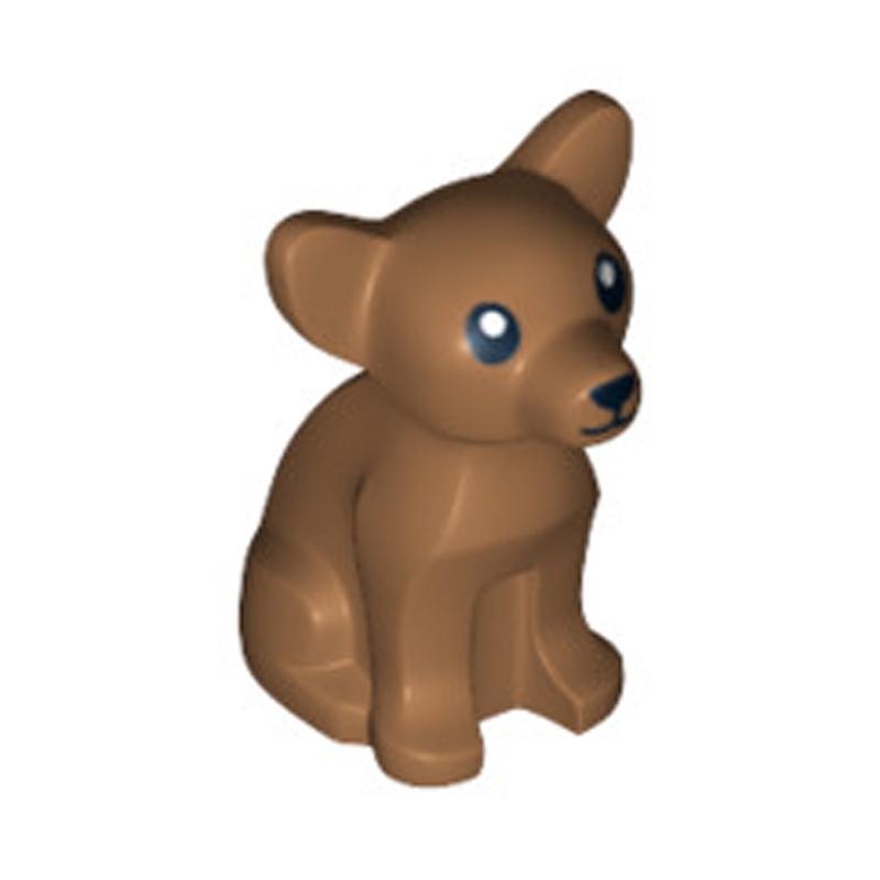 LEGO Parts 6102951 Animal Dog Chihuahua Medium Nougat Blocks  Stacking Toys