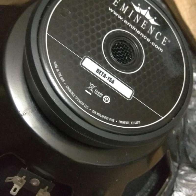 Speaker eminence 15 sales