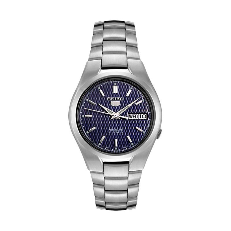 Jual Seiko 5 Automatic 21 Jewels Jam Tangan Pria Blue Snk603k1