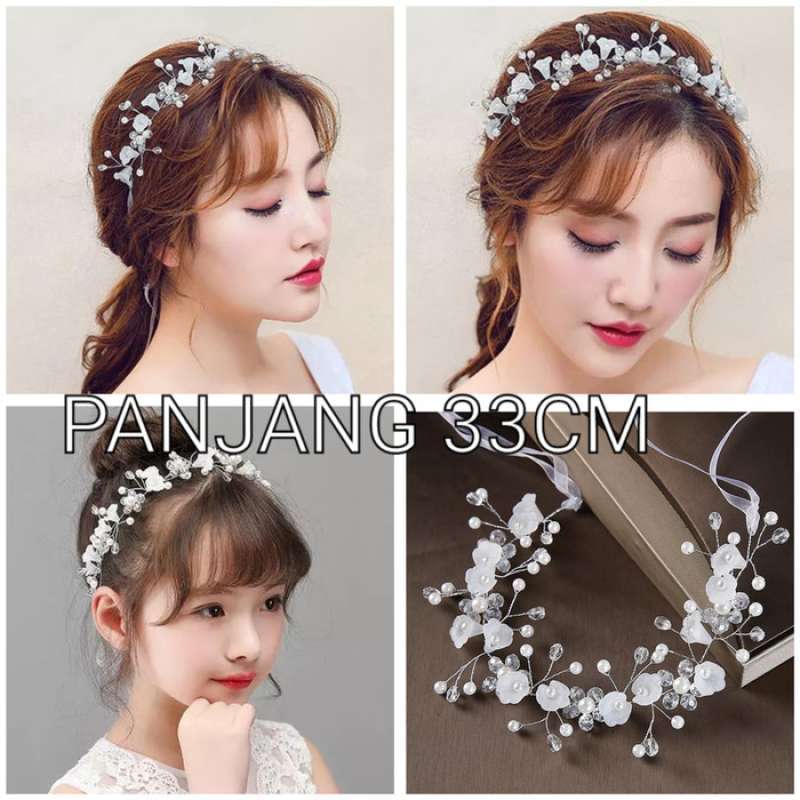 Jual Jual hair piece hiasan rambut aksesoris pesta pengantin