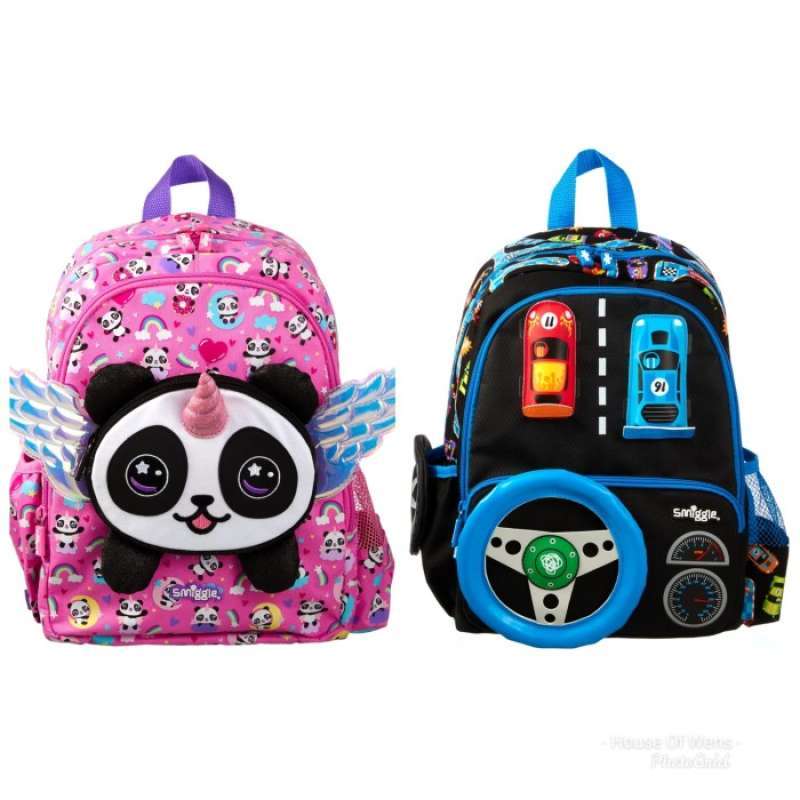 Panda backpack shop smiggle