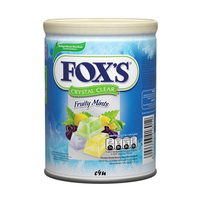 Wallpaper Jual Fox S Crystal Clear Candy Rasa Fruity Mints 180 G Murah For Free