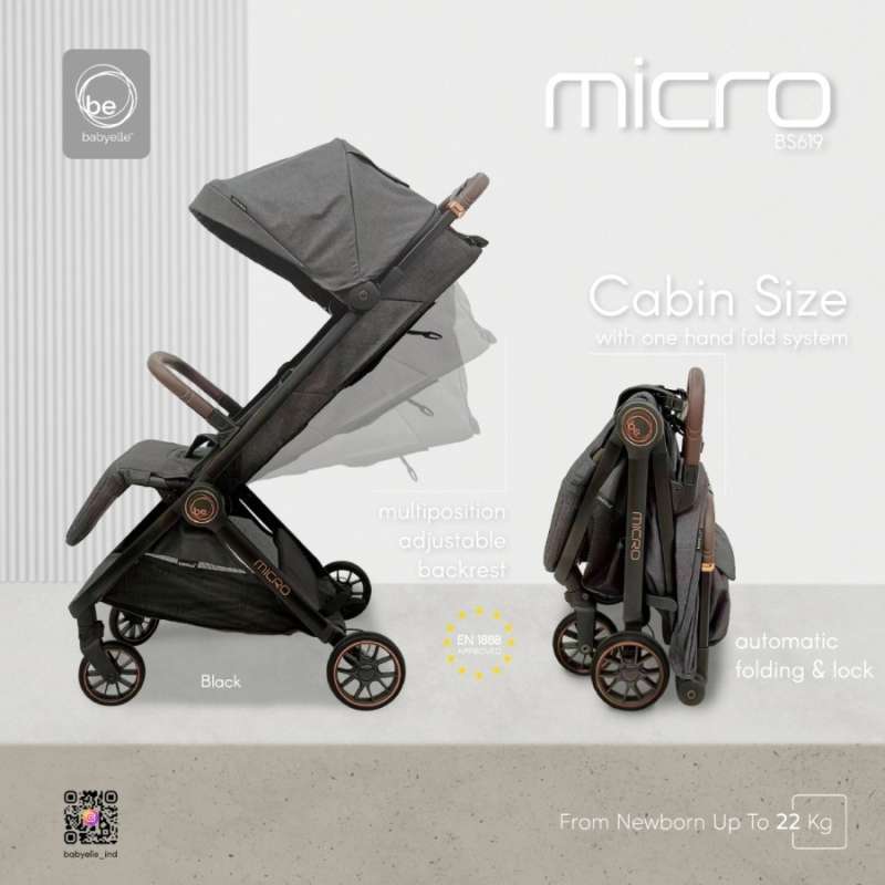 Stroller cabin hotsell size yang murah