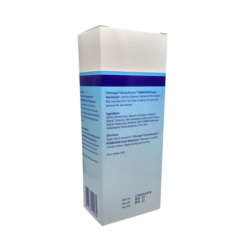 celeteque facial moisturizer ingredients