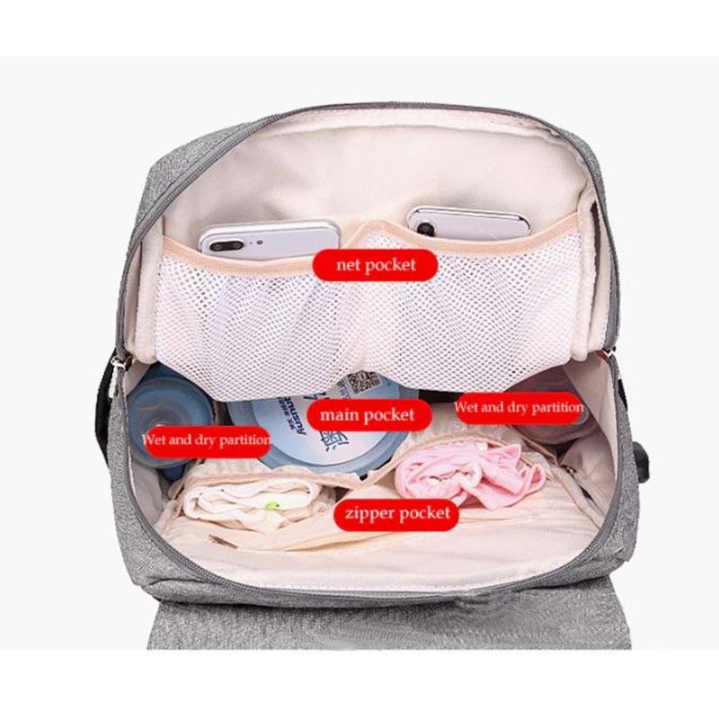 machine bird diaper backpack