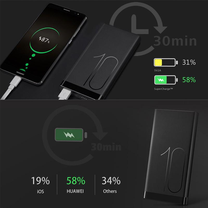 huawei ap09s power bank super charge 10000 mah 4 5v 5a