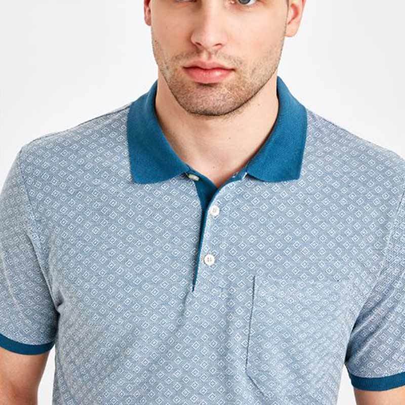 Jual Lc Waikiki Men S Short Sleeve Polo Shirt Petrol 9s5994z8