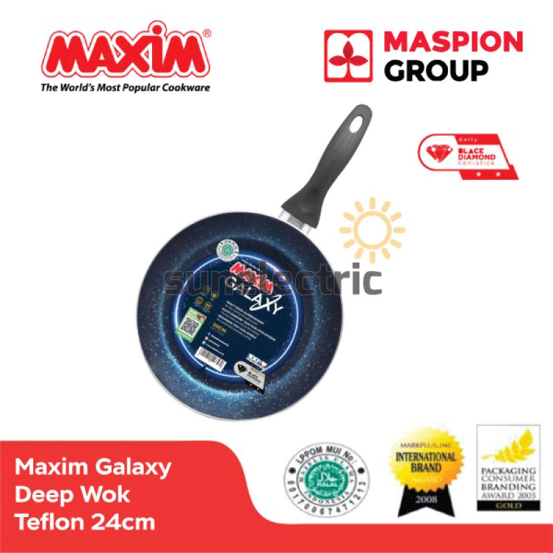 Jual Maxim Galaxy Deep Wok Wajan Penggorengan Anti Lengket 24 ...