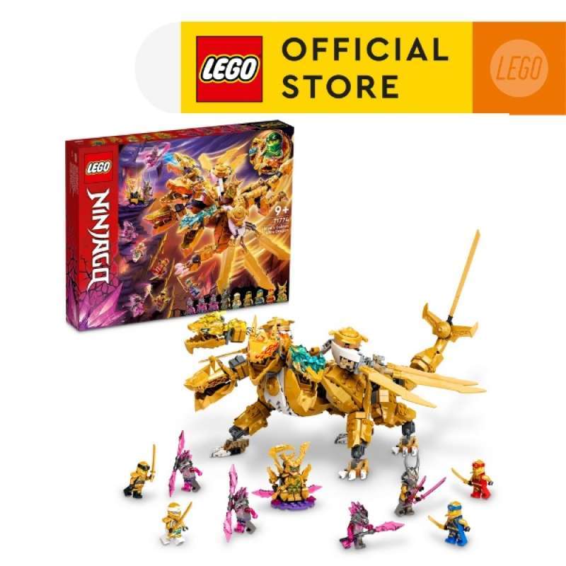 Jual LEGO Ninjago 71774 Lloyd's Golden Ultra Dragon (989 Pieces