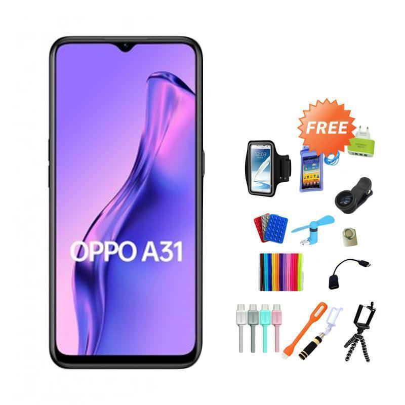 Jual Oppo A31 Smartphone 4 128 Gb Free 15 Bonus Online Oktober 2020 Blibli Com