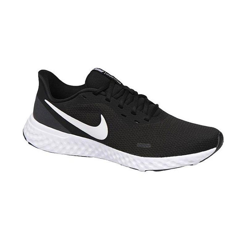 Jual Nike Revolution 5 Men Shoes Black White Bq3204 002 Us7 11 2002 Online November 2020 Blibli Com