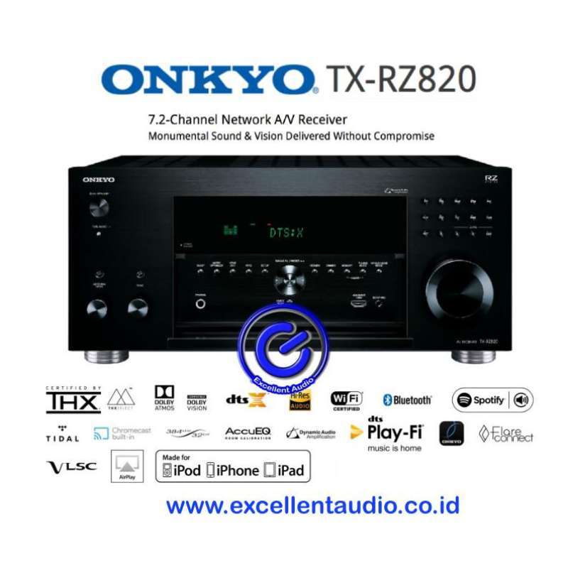 ☆ ONKYO AVアンプ 【TX-RZ820】 ドルビーアトモス（Onkyo TX