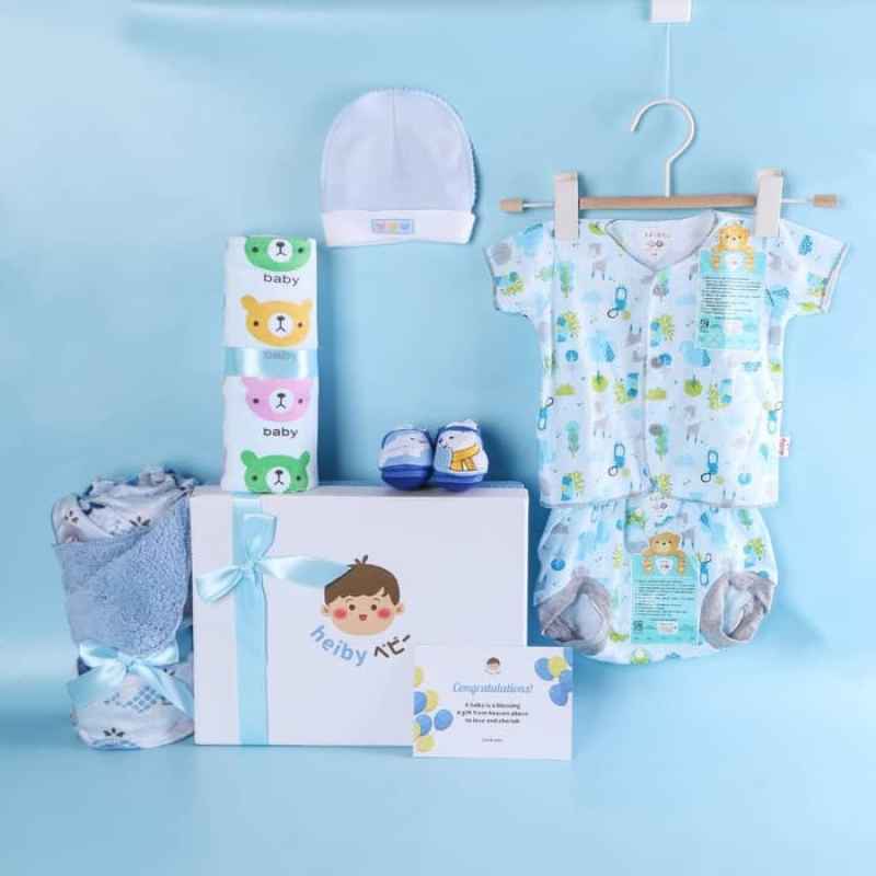 Jual Heiby Baby Premium Gift Box Kado Bayi New Born Online September 2020 Blibli Com