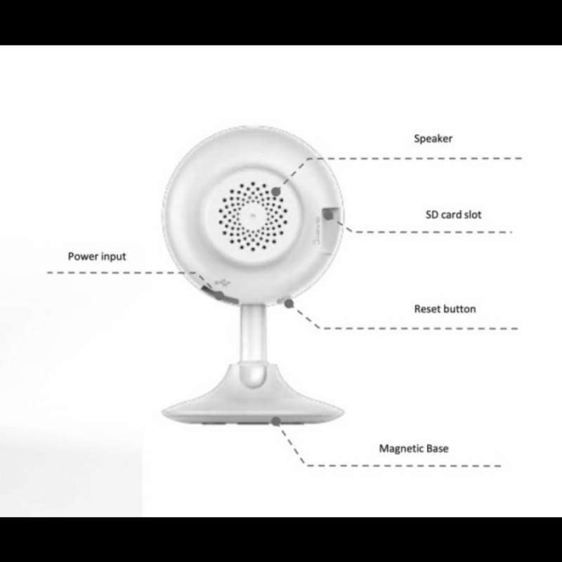 Jual Ezviz C1c-b Mini O Smart Wifi Cctv Ip Camera Full Hd 1080p