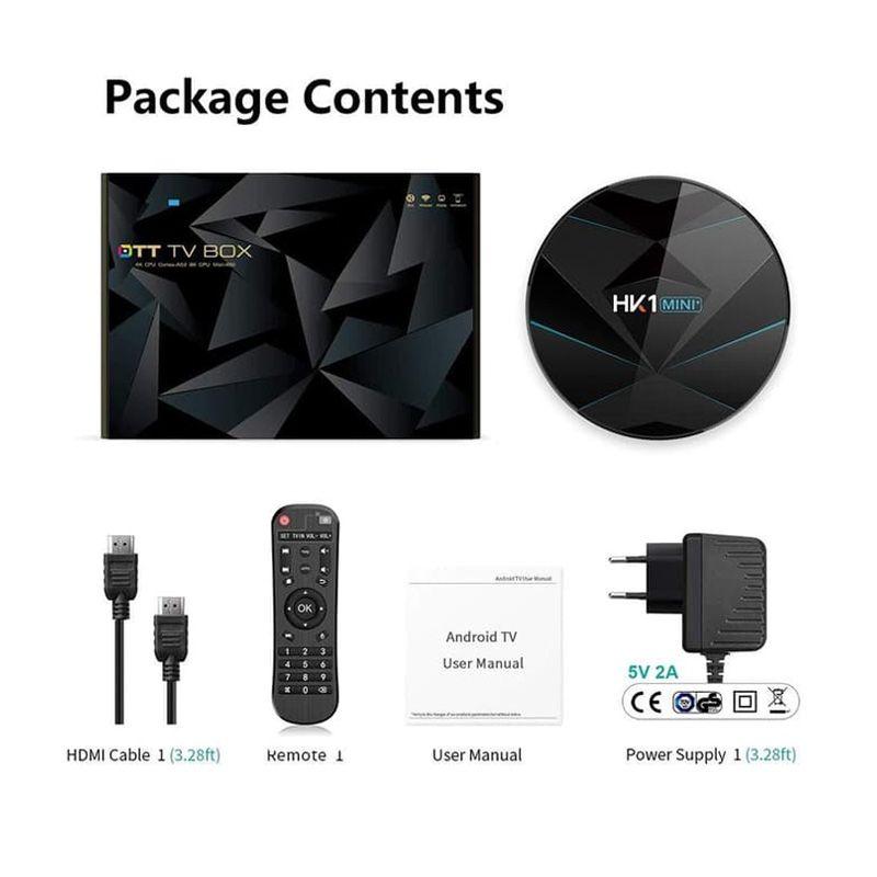 Jual Hk1 Rk3318 Mini Plus Os 9 New G Android Bluetooth Tv Box Ram 2gb Rom 16gb Online September 2020 Blibli Com