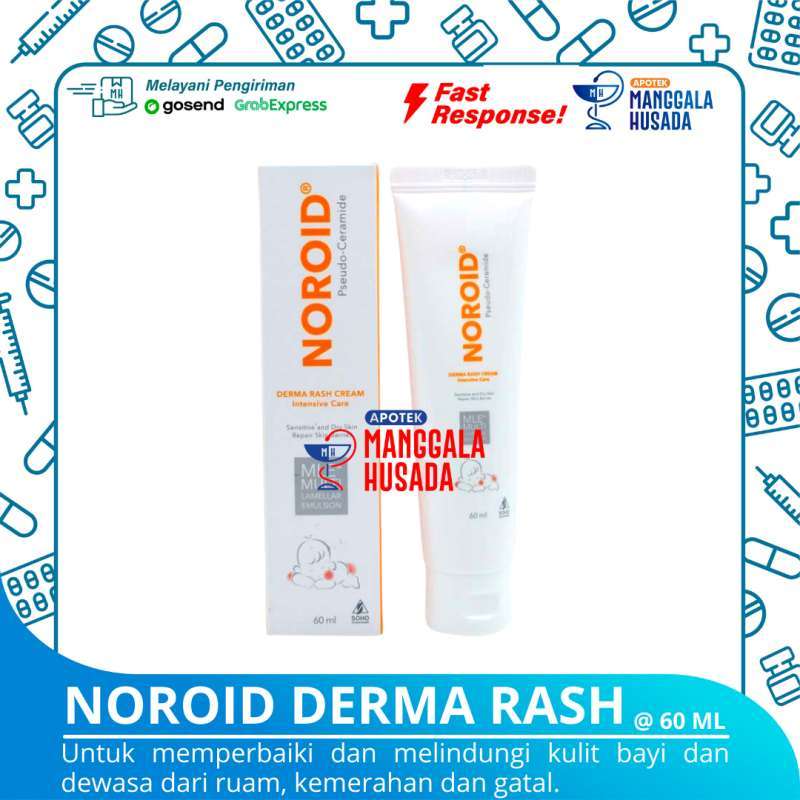 Jual Noroid Derma Rash Cream Per Tube 60 Ml Di Seller Apotek