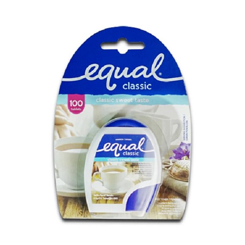 Jual Equal Classic Sweetener Gula 100 Tablet Online November 2020 Blibli