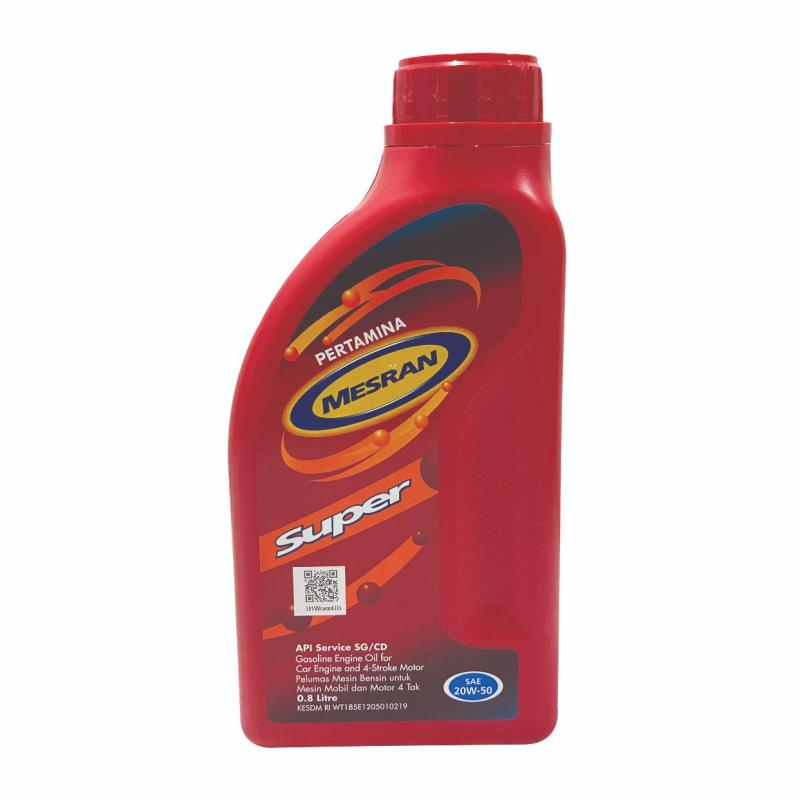 Jual Pertamina Mesran Super Sae 20w 50 Oli Mobil 0 8 Liter Online Februari 2021 Blibli