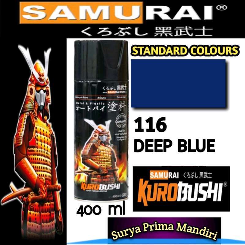 Samurai deep top blue